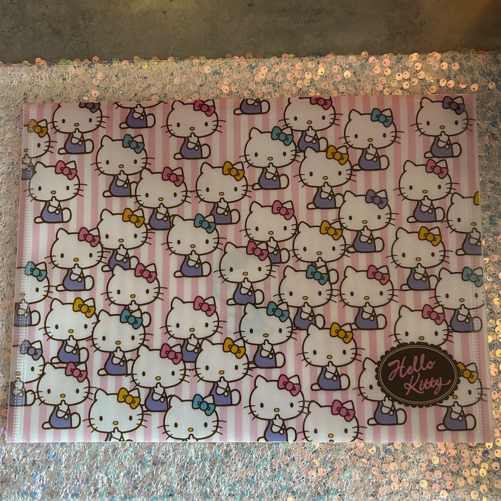 Hello Kitty Folder 2 for $20